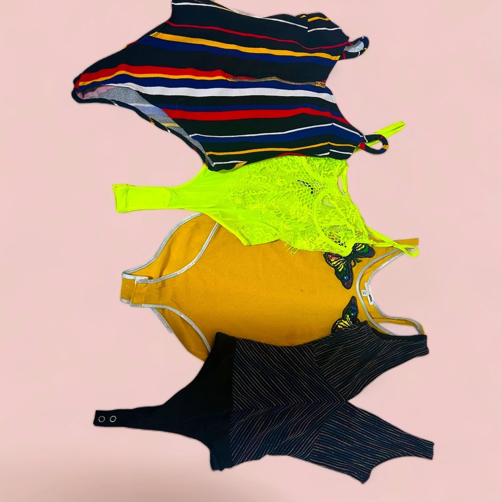 ❗️FASHION NOVA BUNDLE 4 Bodysuits for 23 ⚡️❗️